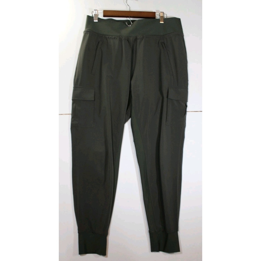 Athleta Women's Cargo Joggers Gray Size 10 - Picture 2 of 9